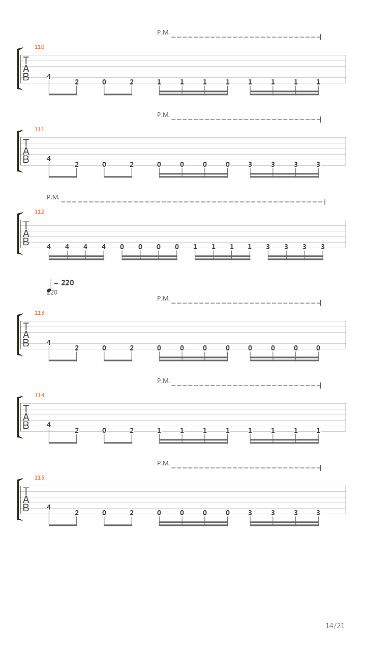 Flattening Of Emotions吉他谱