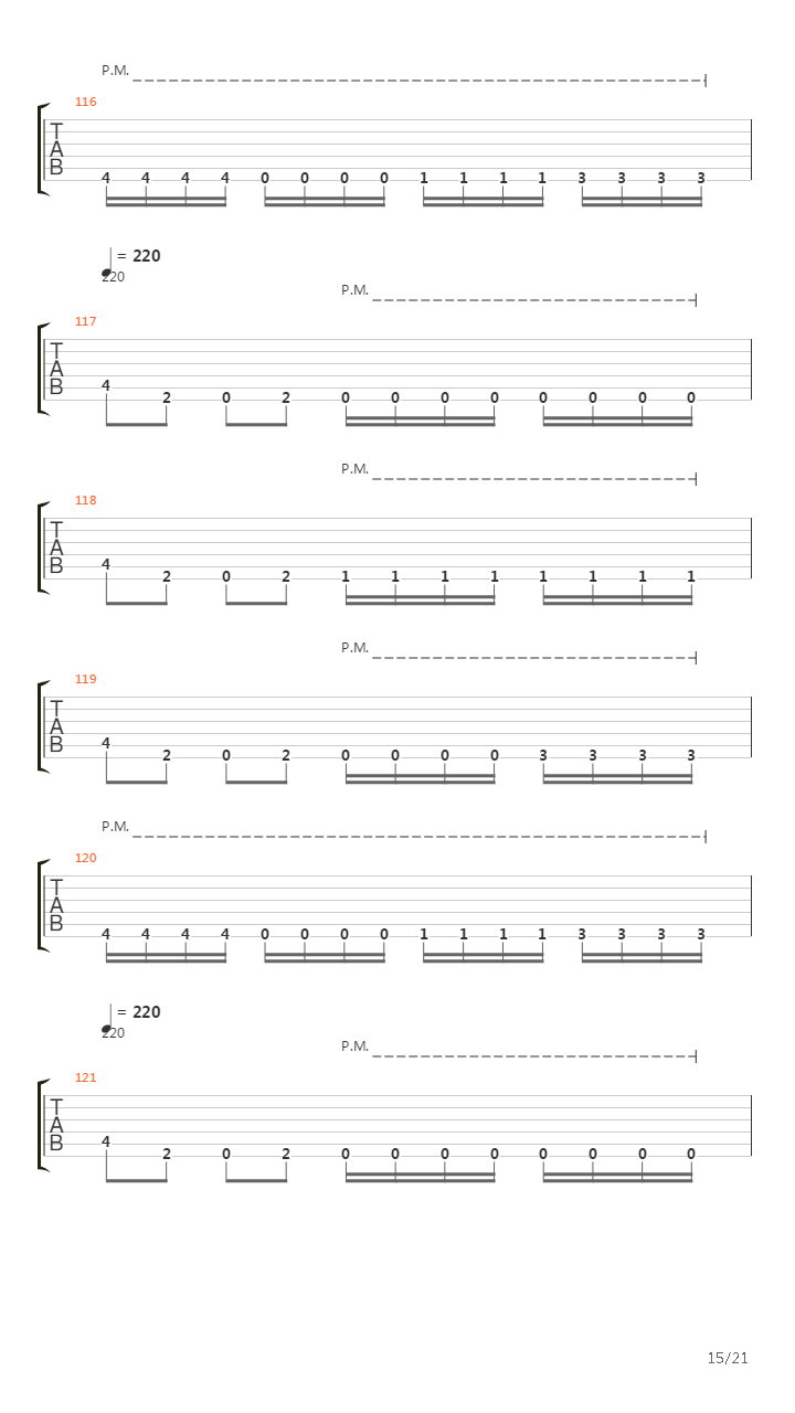 Flattening Of Emotions吉他谱