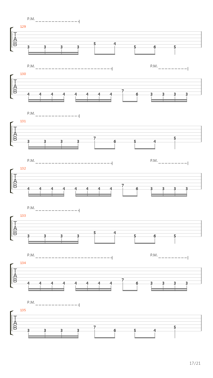 Flattening Of Emotions吉他谱