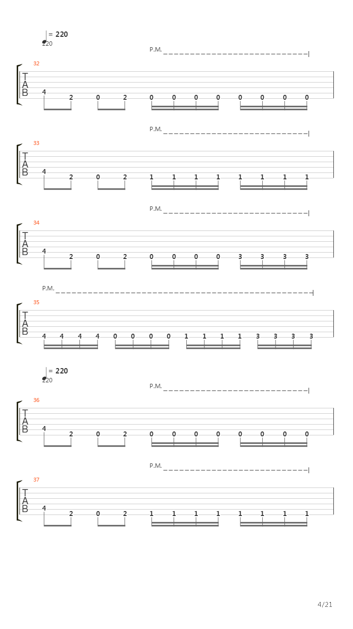 Flattening Of Emotions吉他谱