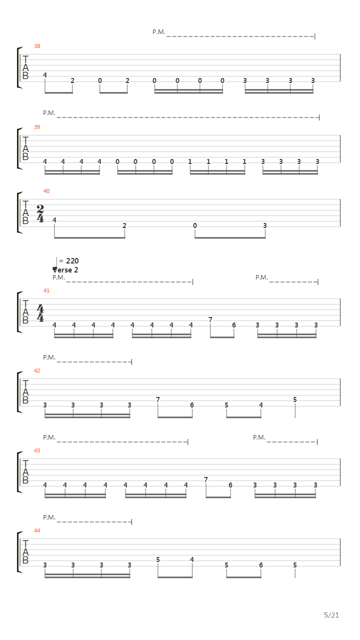 Flattening Of Emotions吉他谱