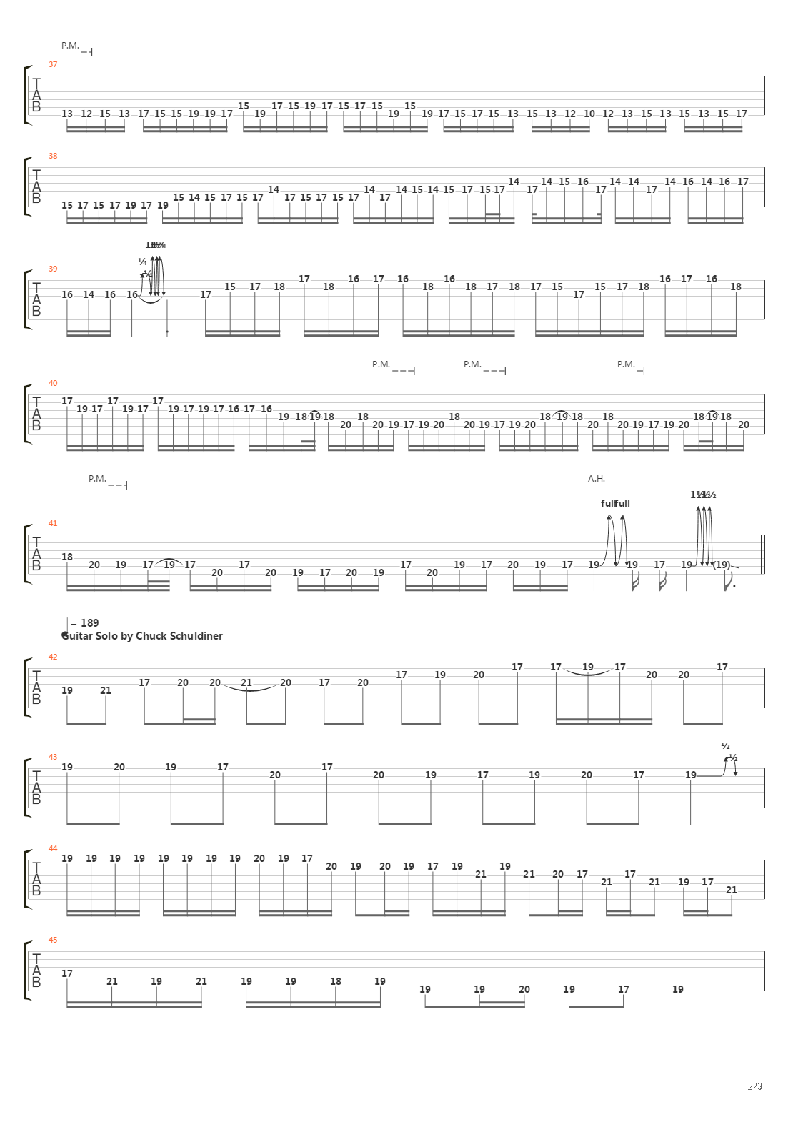 Genetic Reconstruction吉他谱