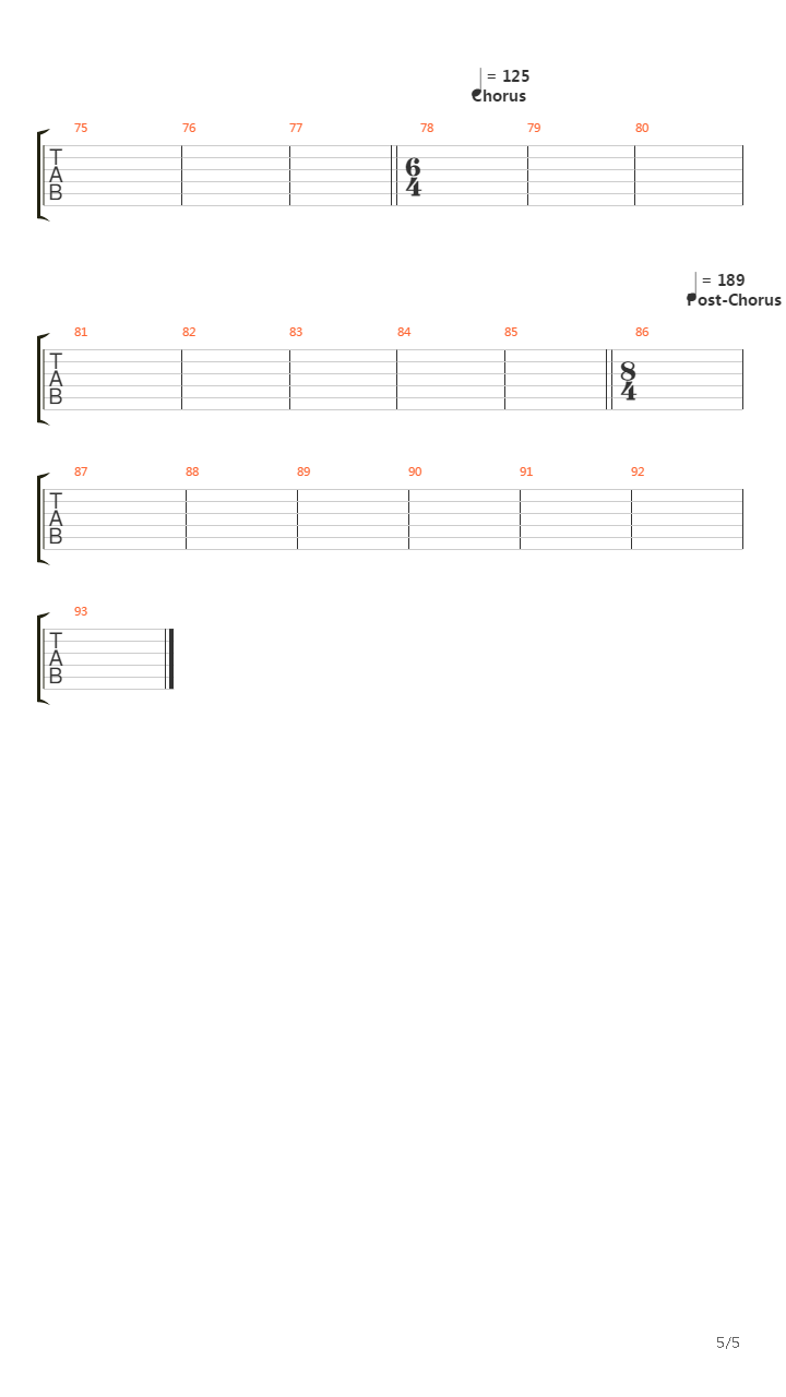 Genetic Reconstruction吉他谱