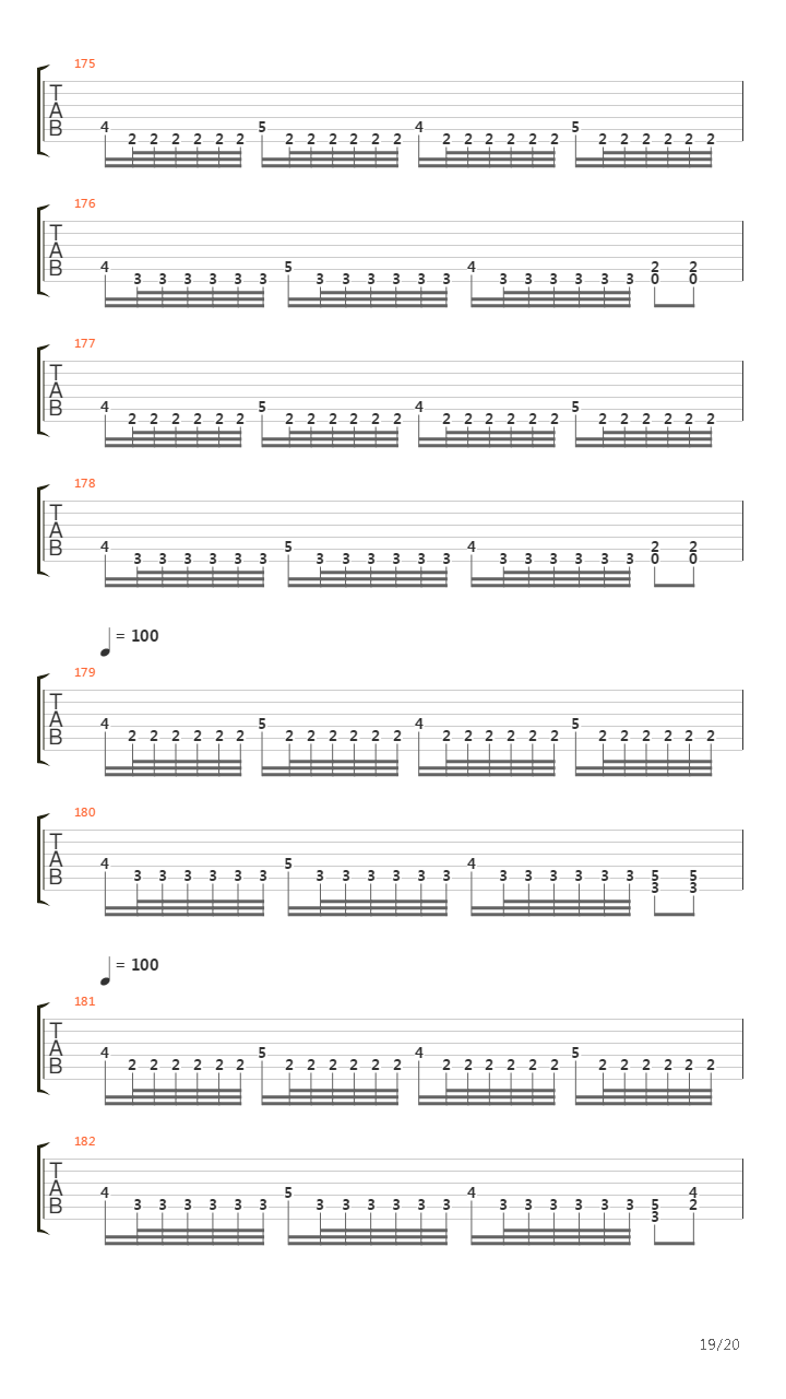 Leprosy吉他谱