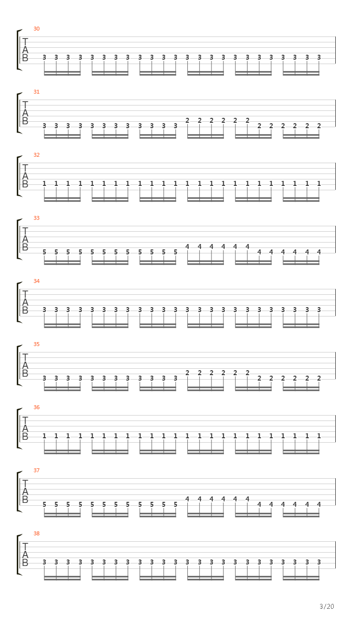 Leprosy吉他谱