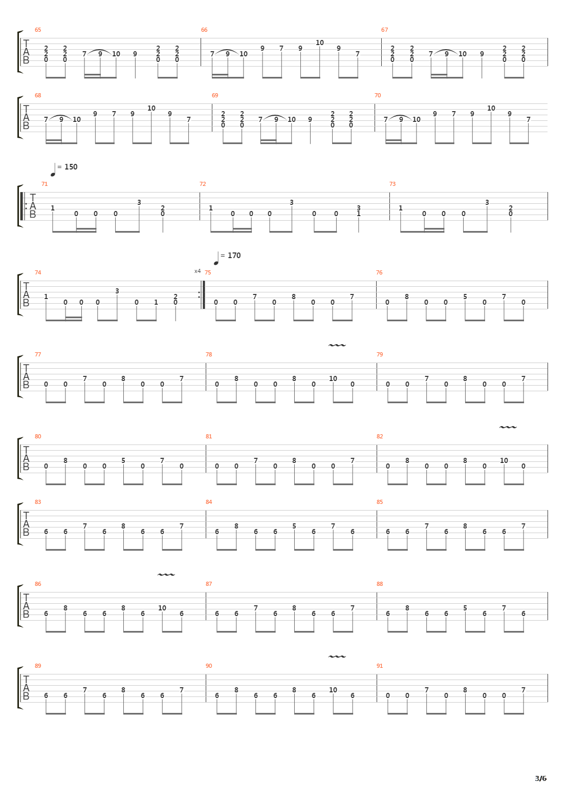 Trapped In A Corner吉他谱