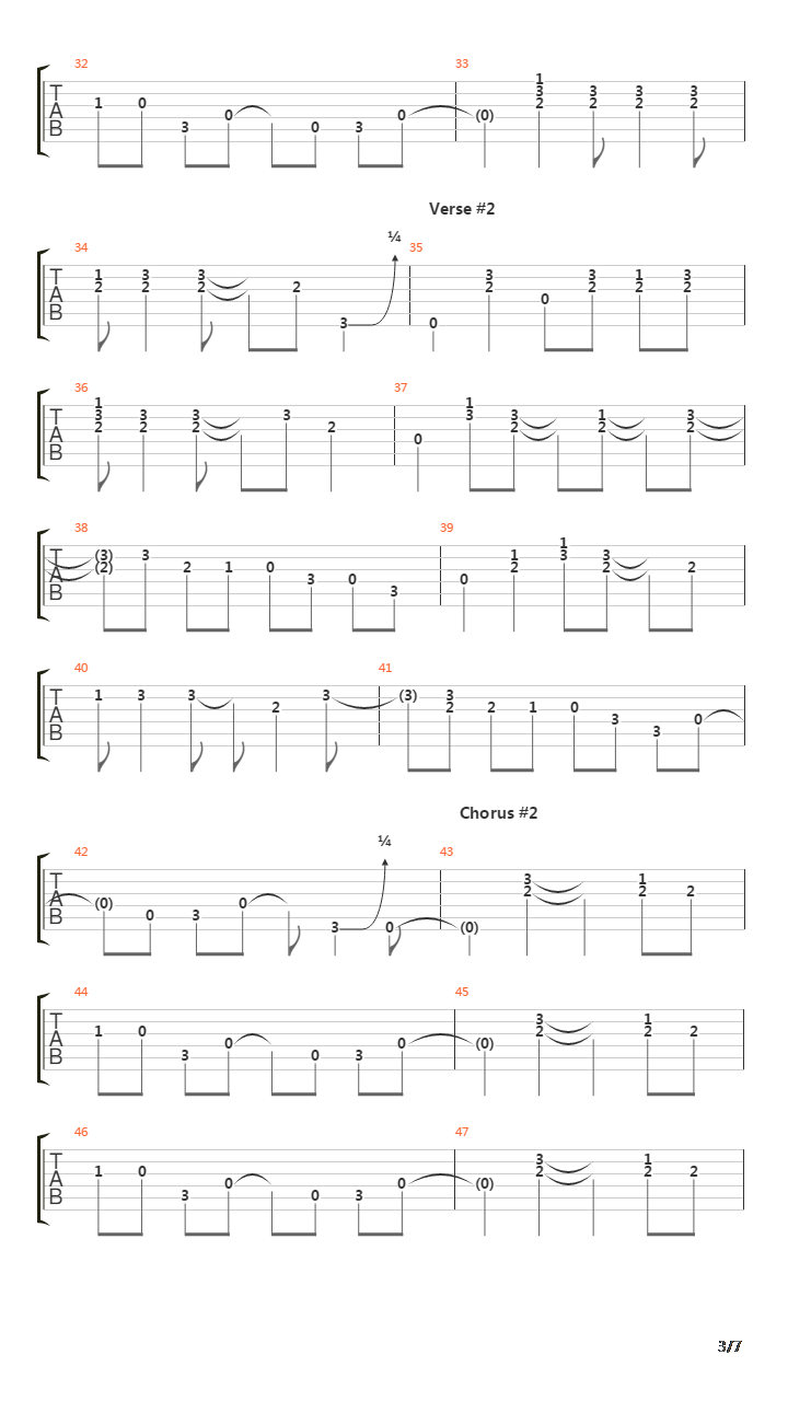 Run Through The Jungle吉他谱