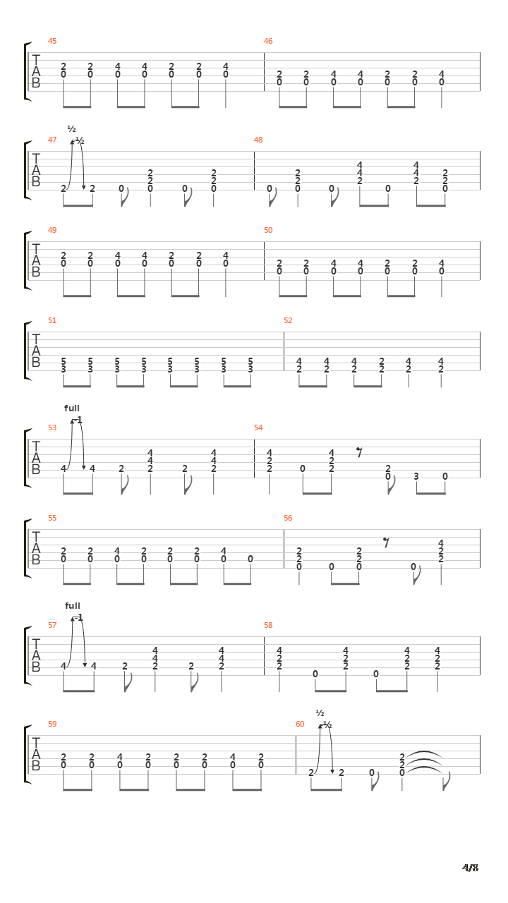 Gypsy Road吉他谱