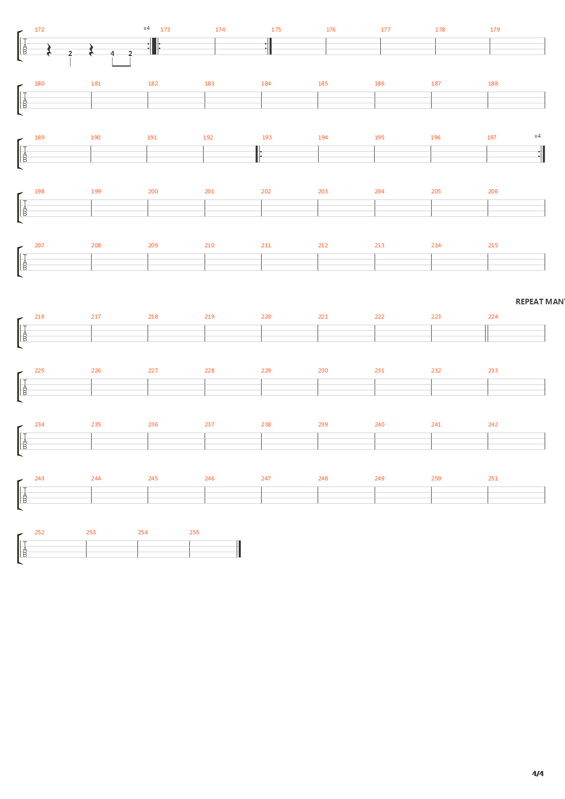 Rundgang Um Die Transzendentale Sule Der Singularitt吉他谱
