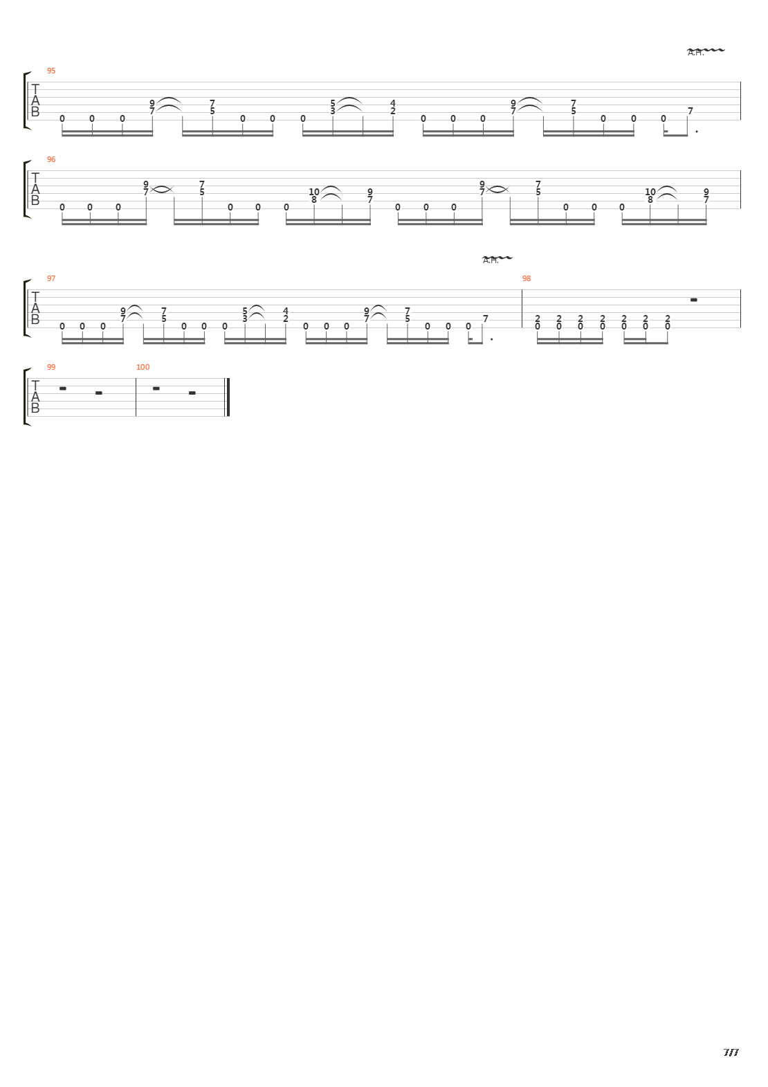 Lam吉他谱