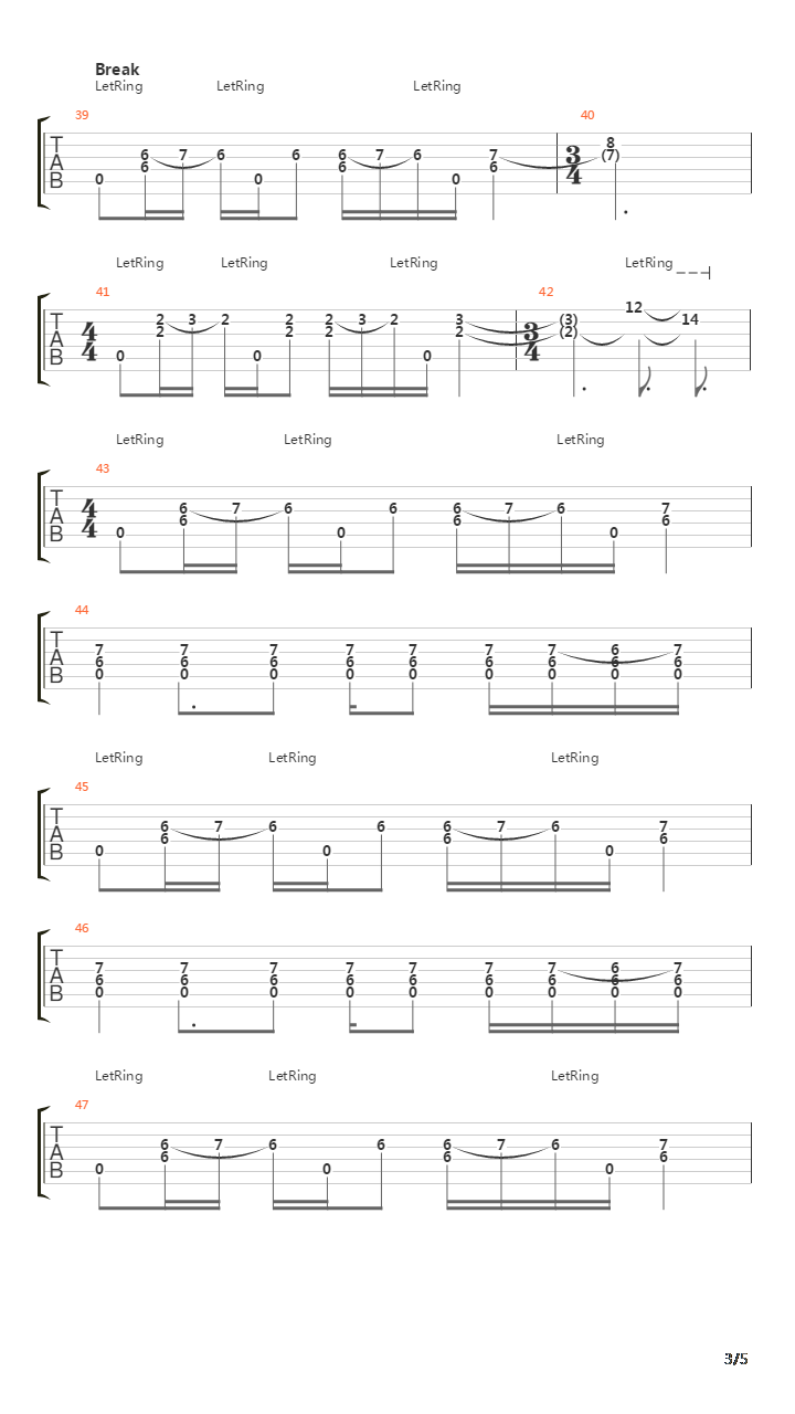 Hide吉他谱