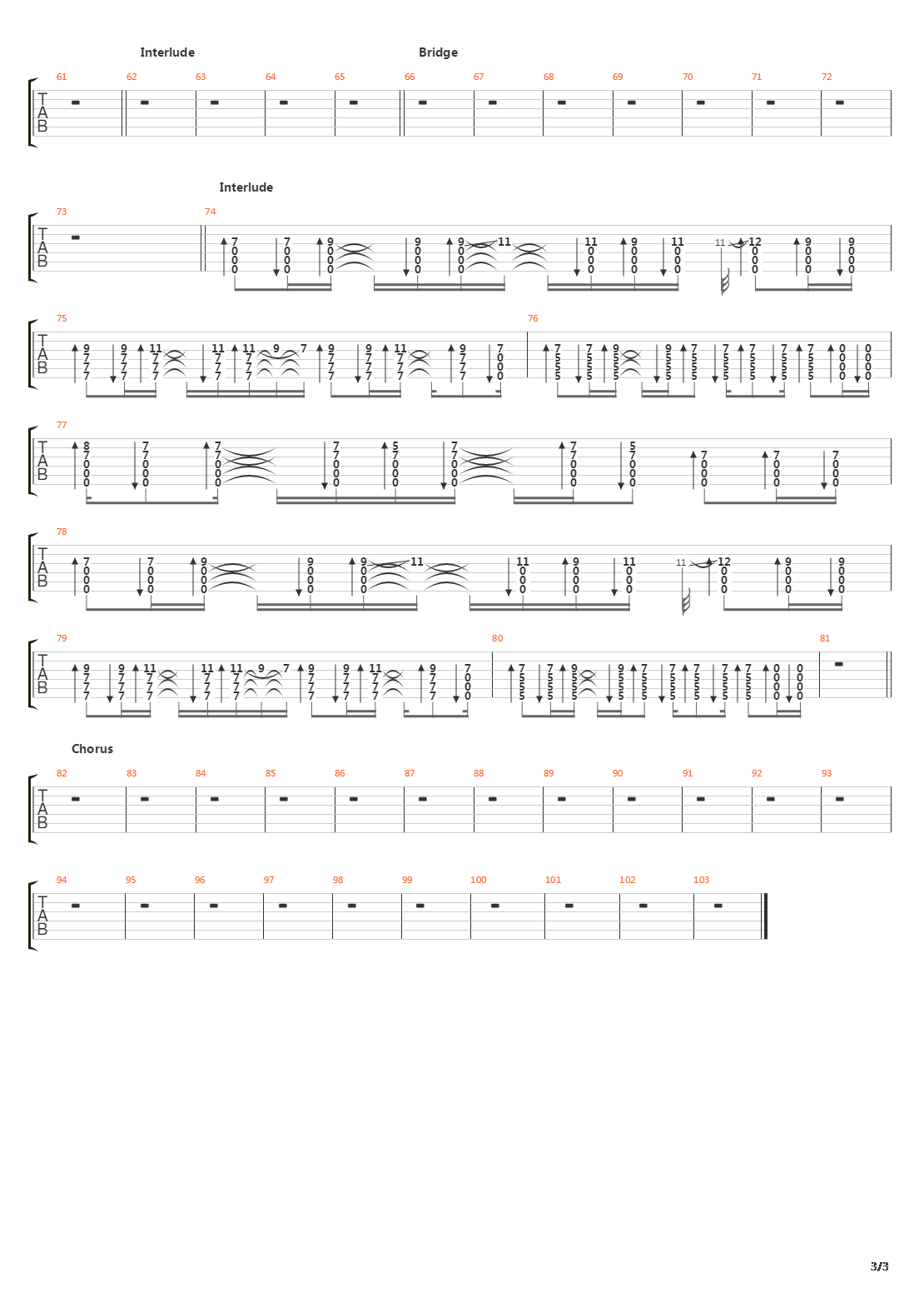 Higher吉他谱