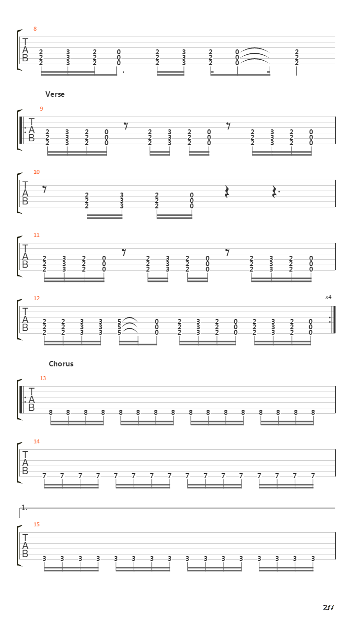 Signs吉他谱