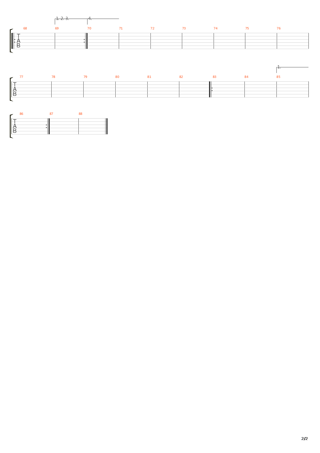 Signs吉他谱