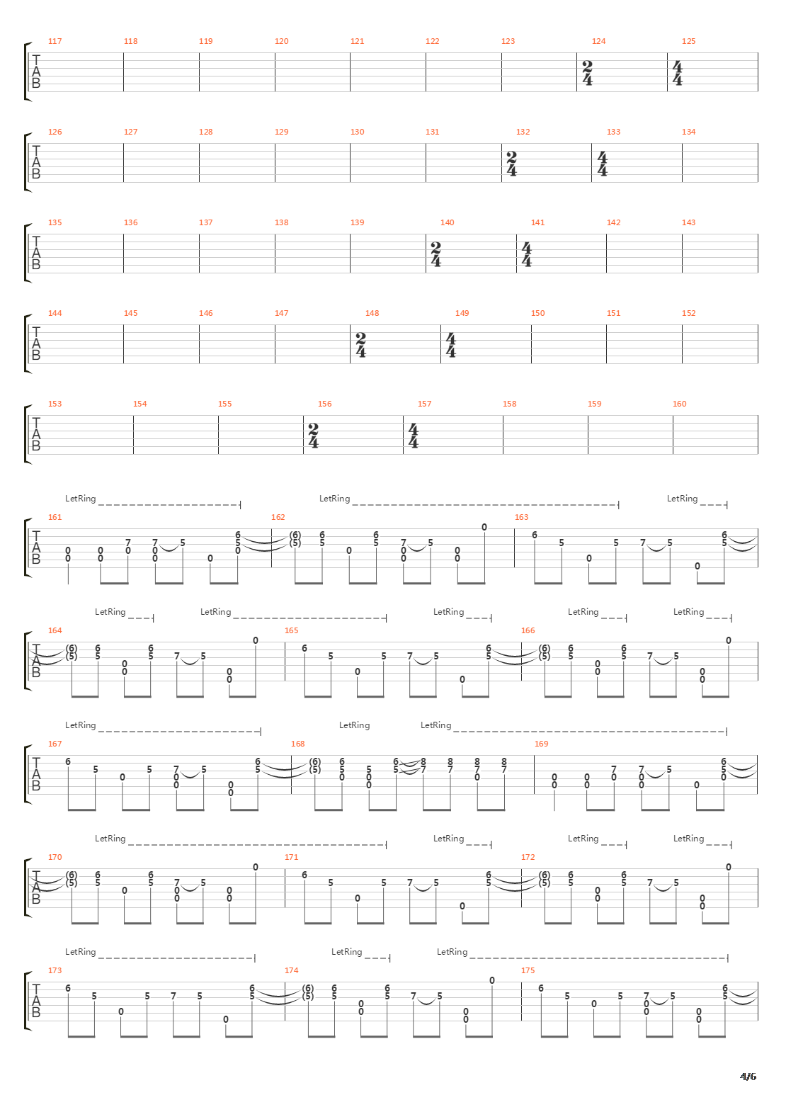 Torn吉他谱