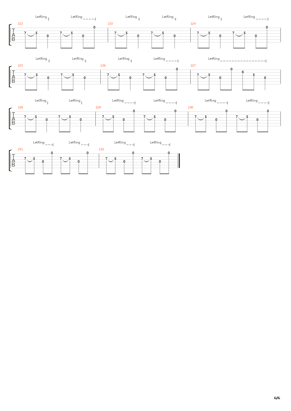 Torn吉他谱