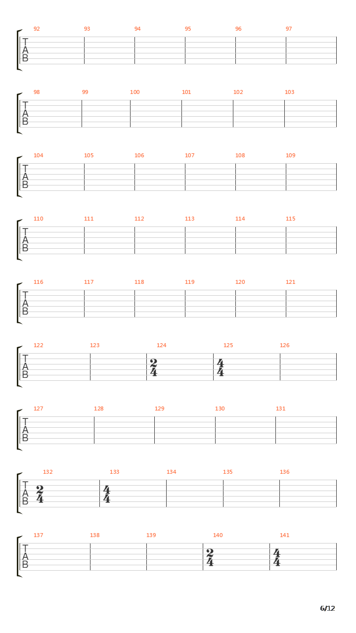 Torn吉他谱