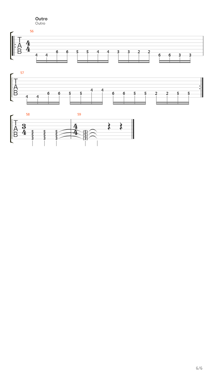 Compelled To Lacerate吉他谱