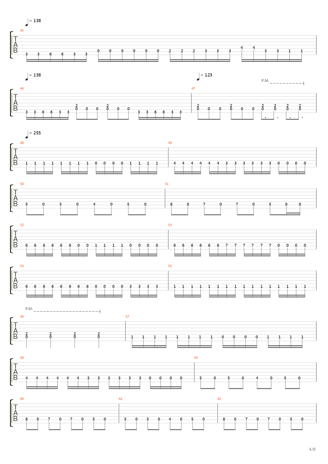 Evidence In The Furnace吉他谱