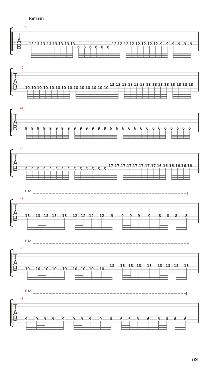 Rabid吉他谱