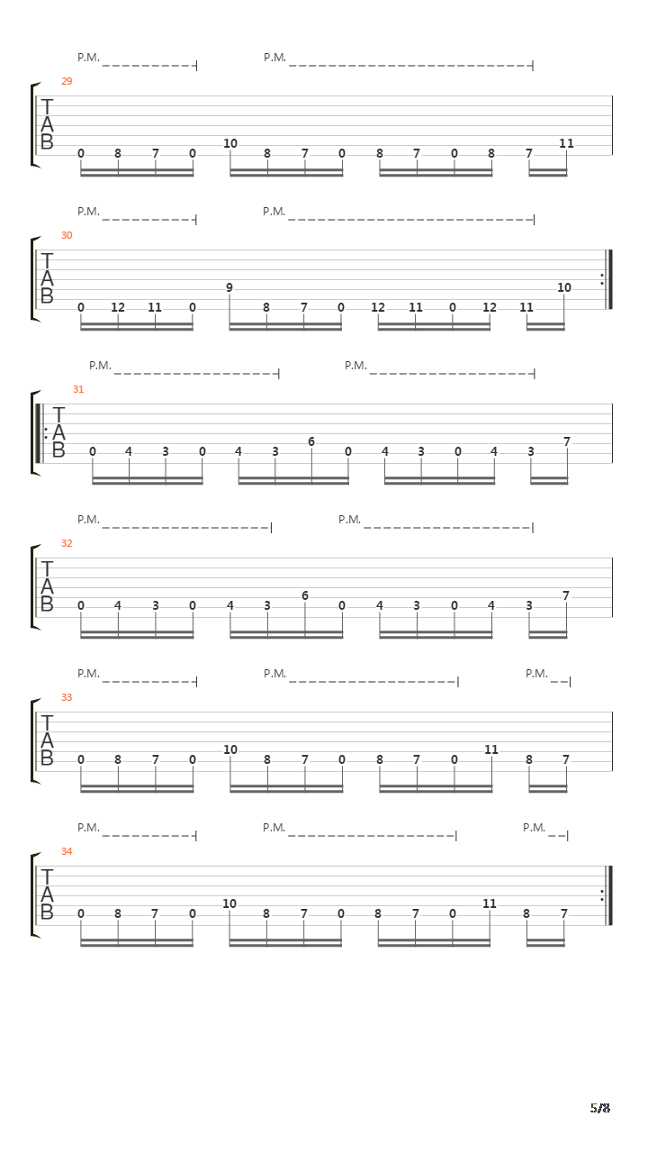 Rabid吉他谱