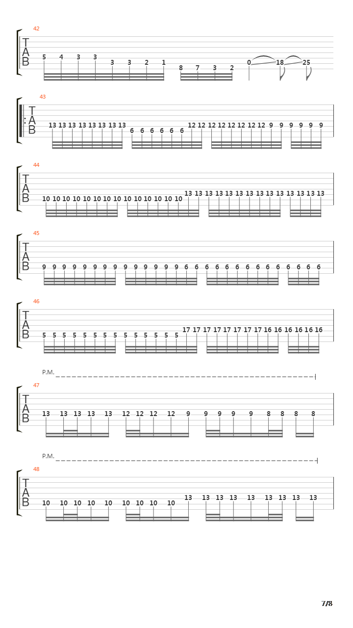 Rabid吉他谱