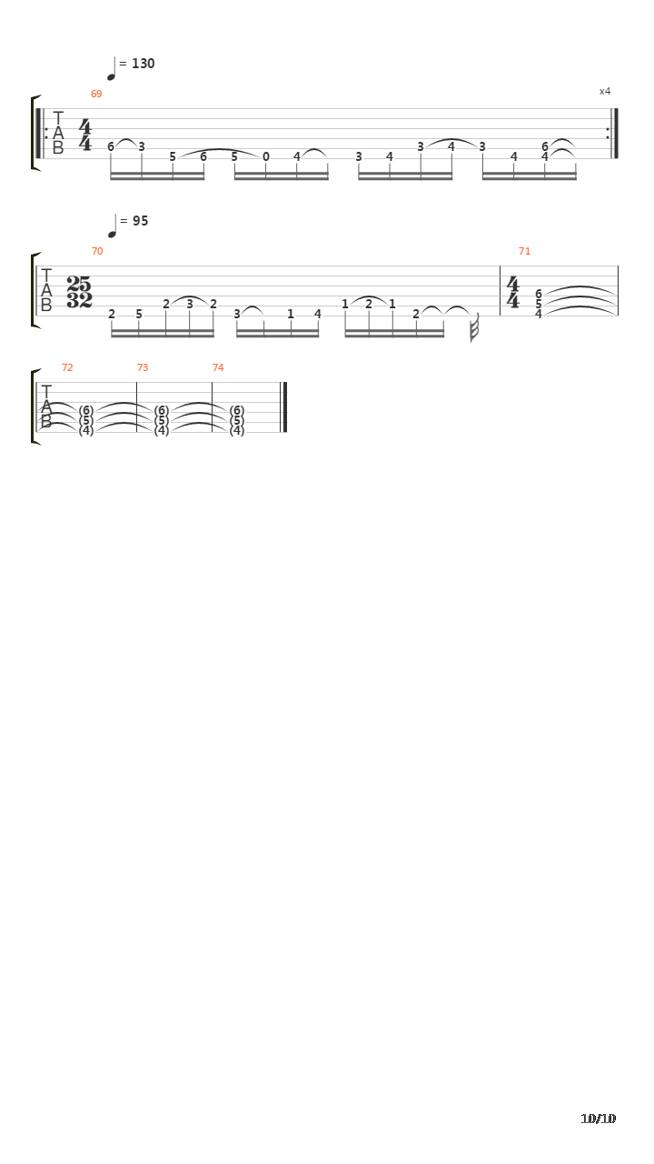 The Cryptic Stench吉他谱