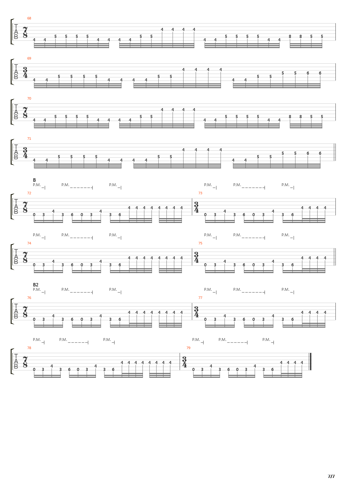 The Discipline Of Revenge吉他谱