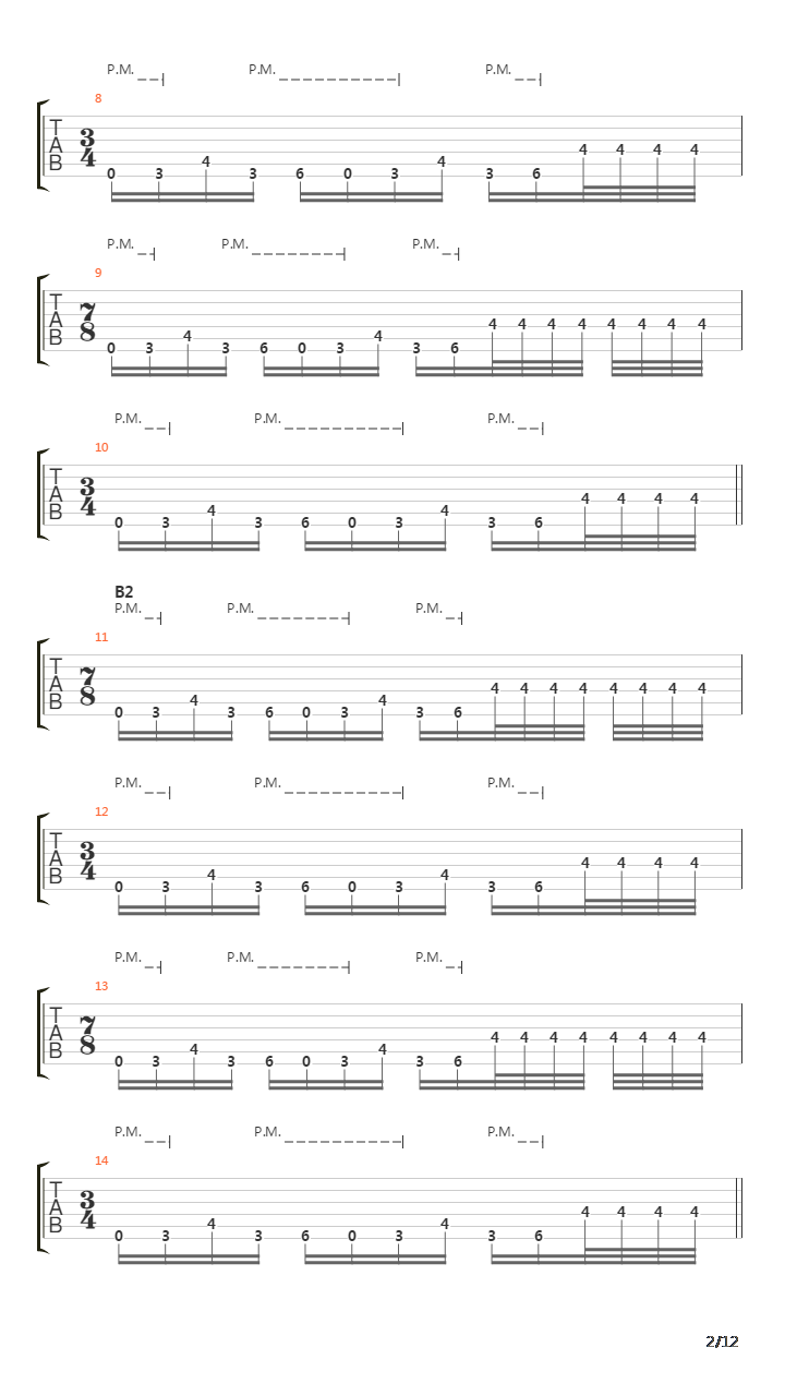 The Discipline Of Revenge吉他谱