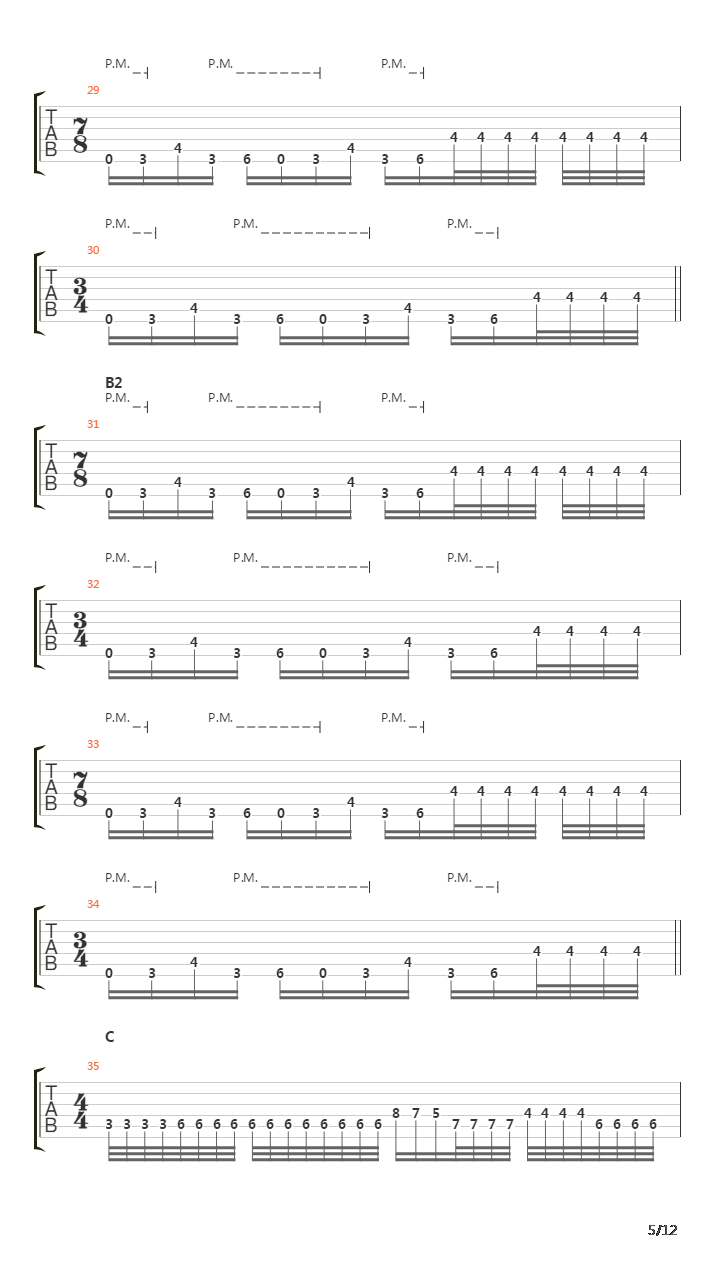 The Discipline Of Revenge吉他谱