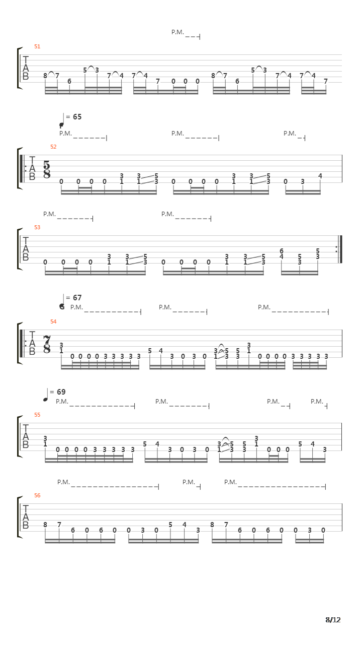 The Discipline Of Revenge吉他谱