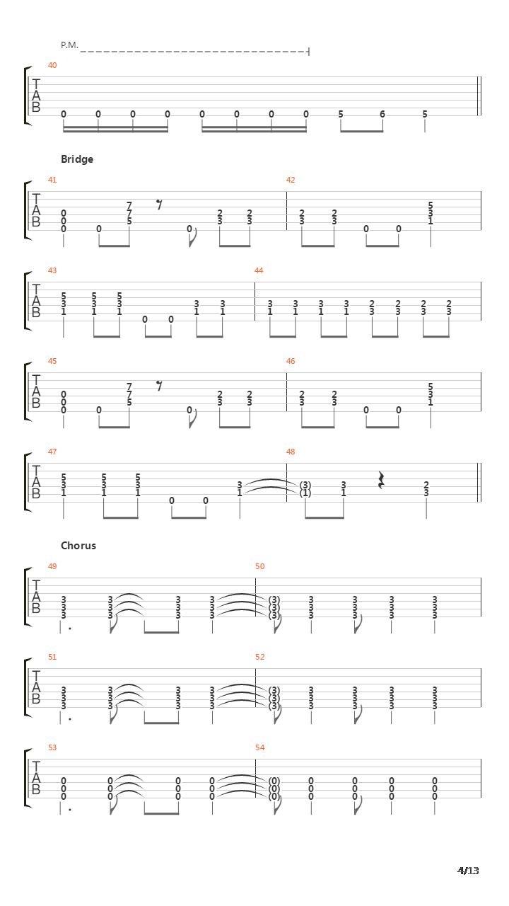 Almost Easy吉他谱