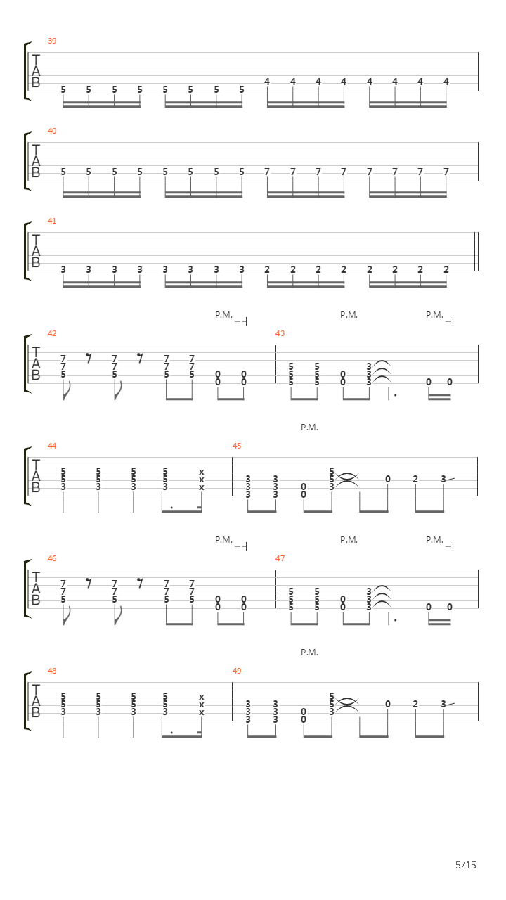 Bat Country(10)吉他谱