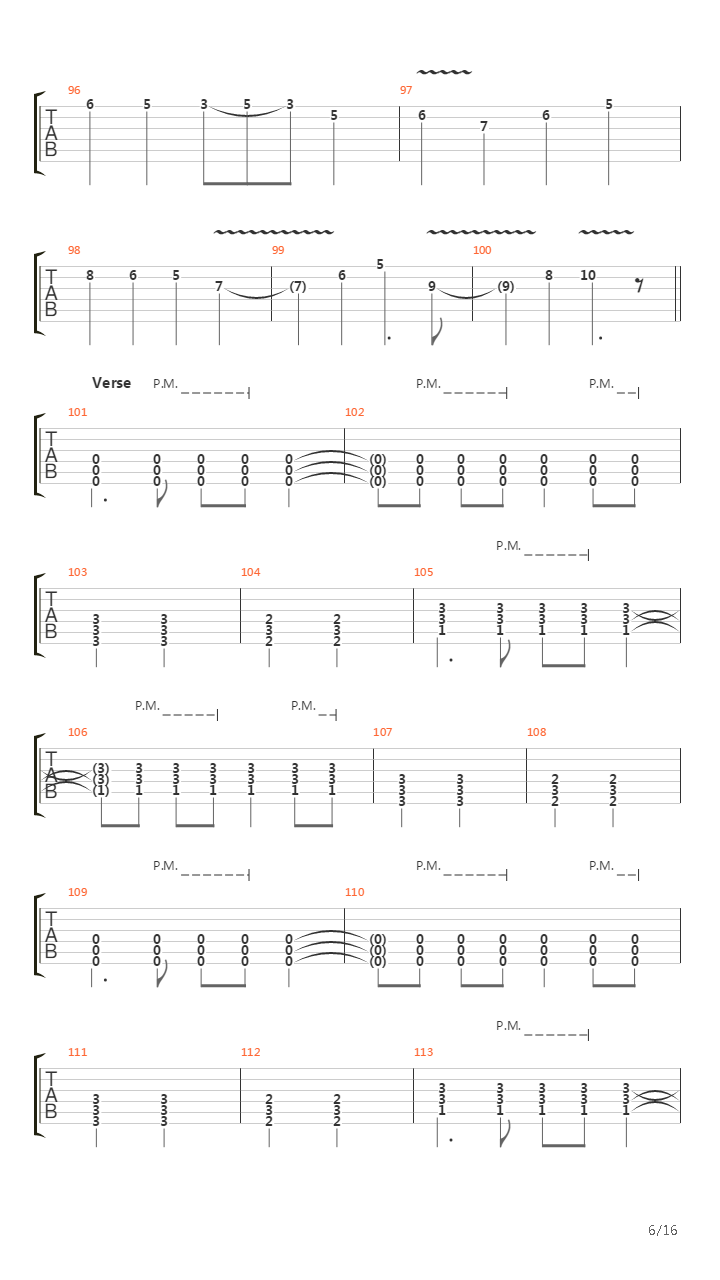 Chapter Four吉他谱