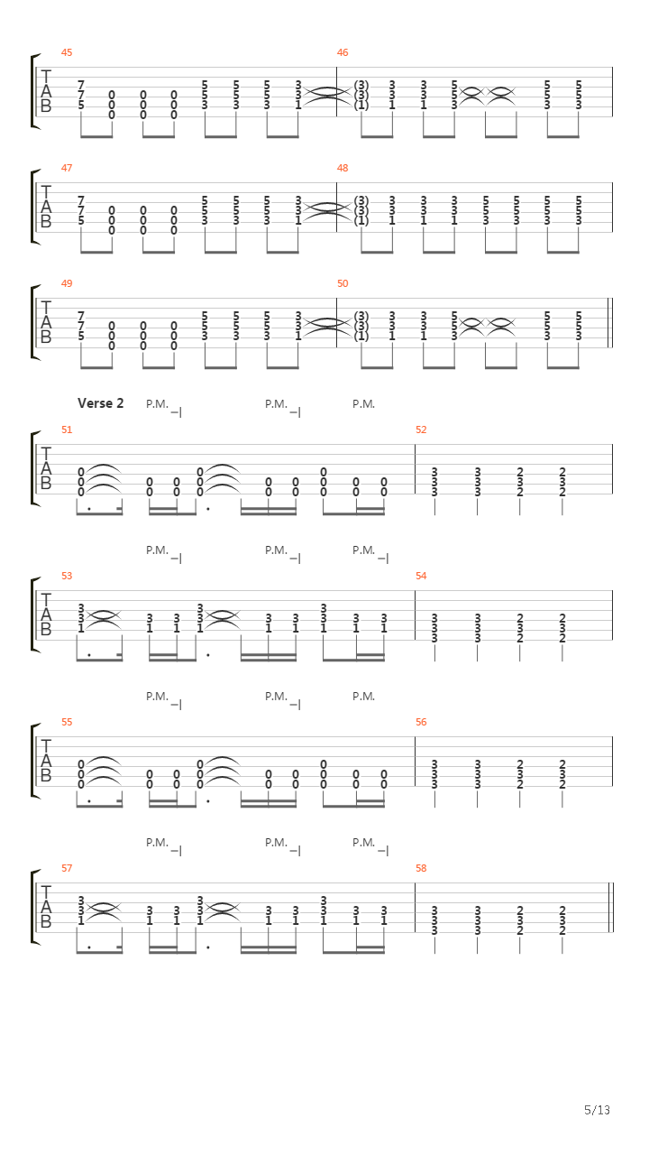 Chapter Four吉他谱