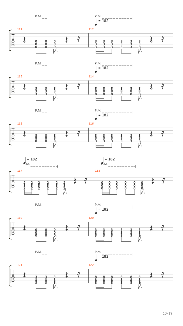 Chapter Four吉他谱