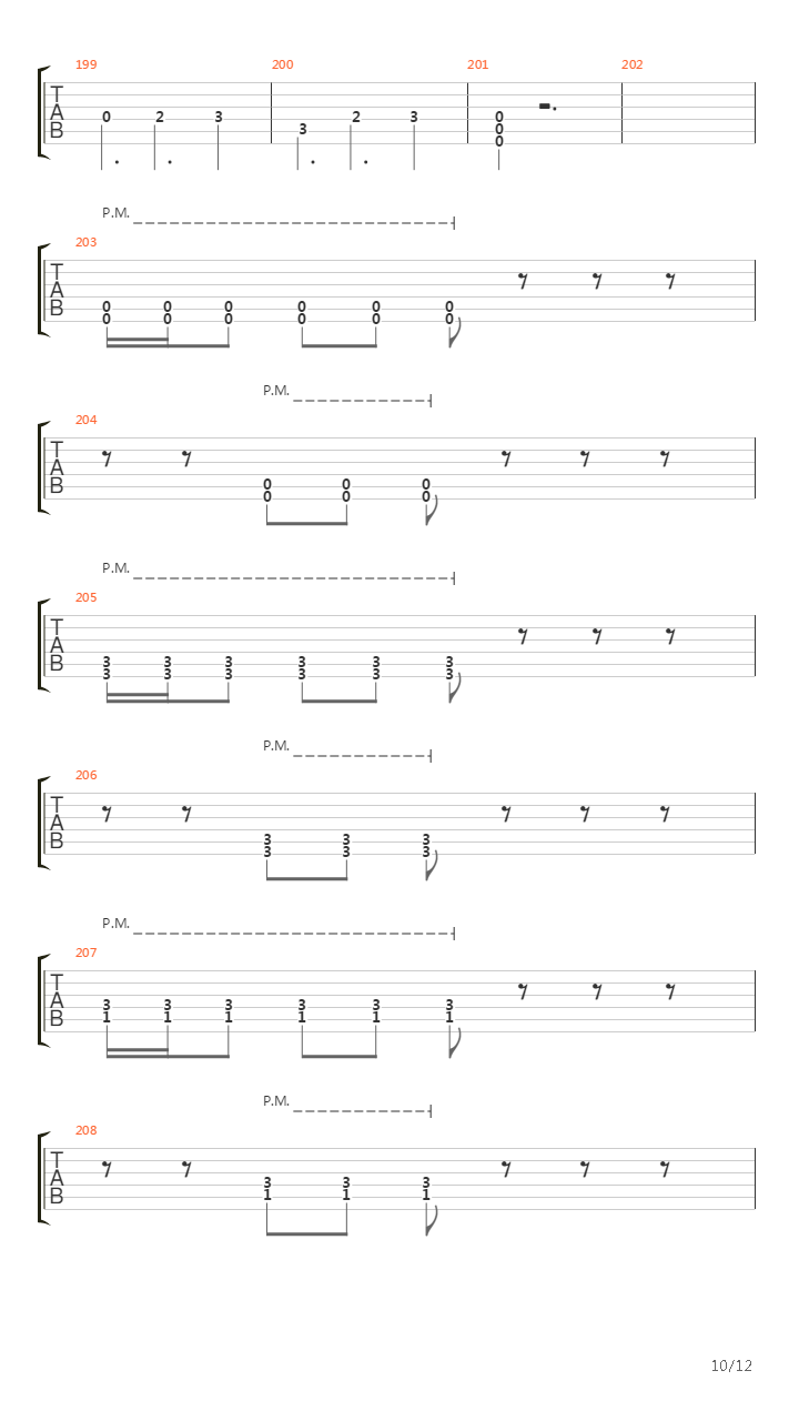 Chapter Four吉他谱