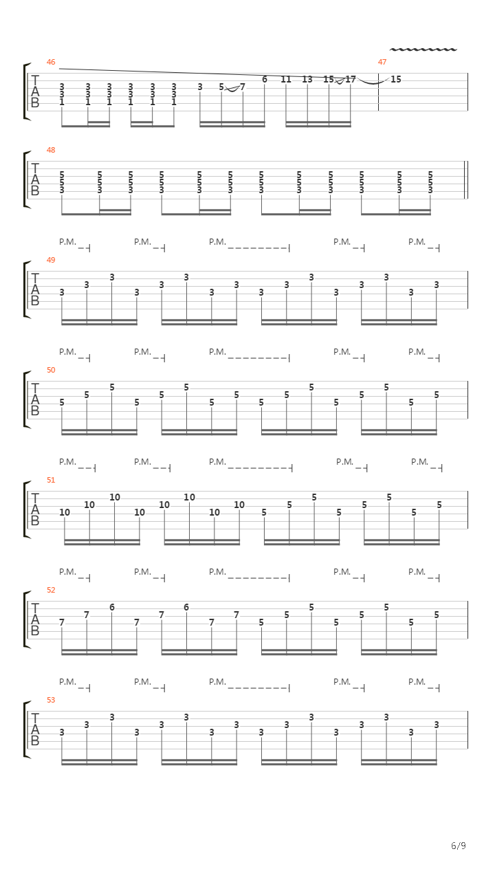 Gunslinger吉他谱