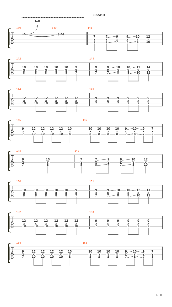 Gunslinger吉他谱