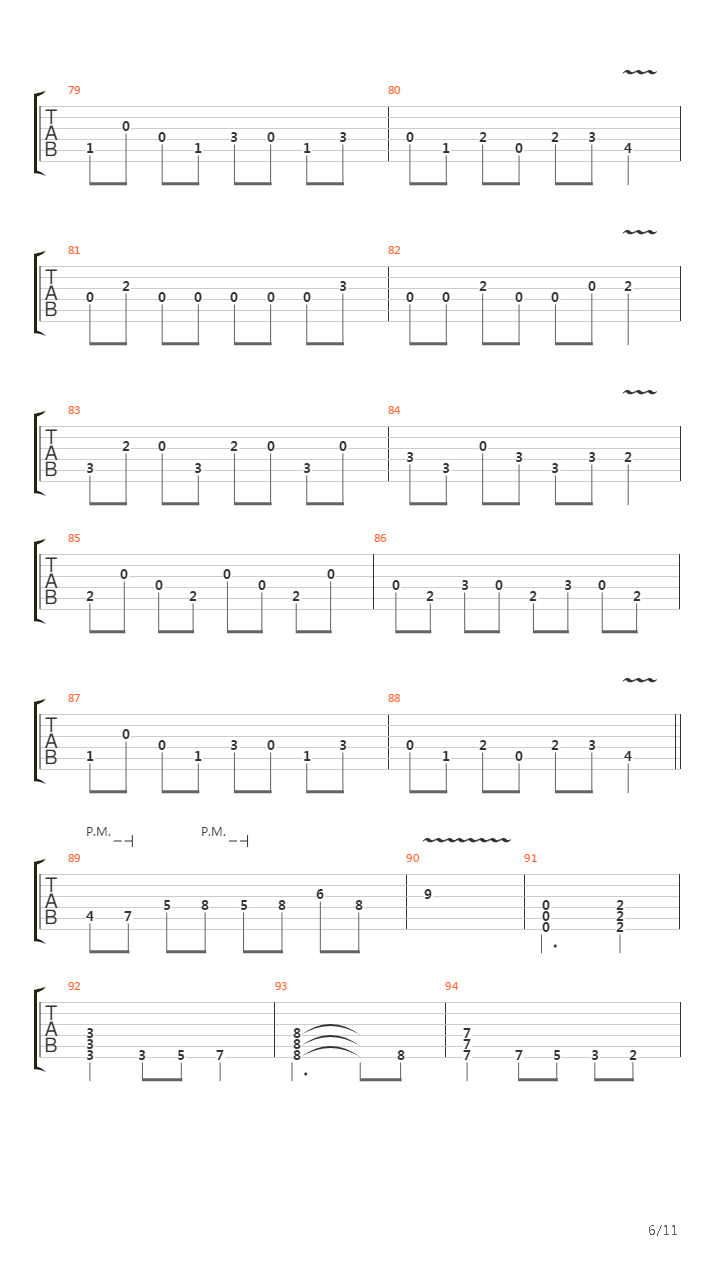 Heretic吉他谱