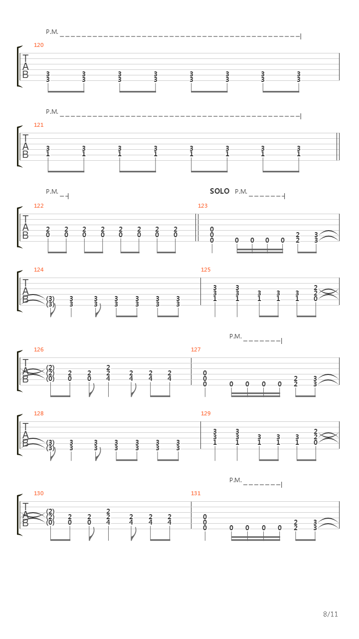 Heretic吉他谱