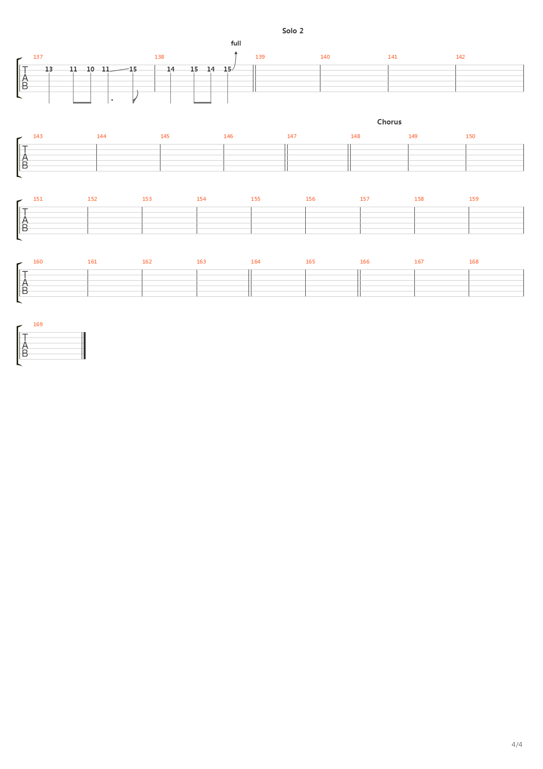 Heretic吉他谱