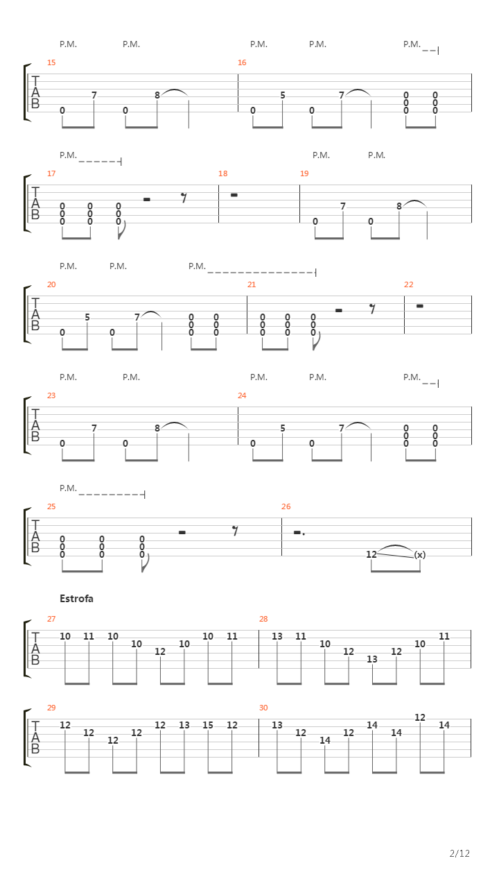 Heretic吉他谱