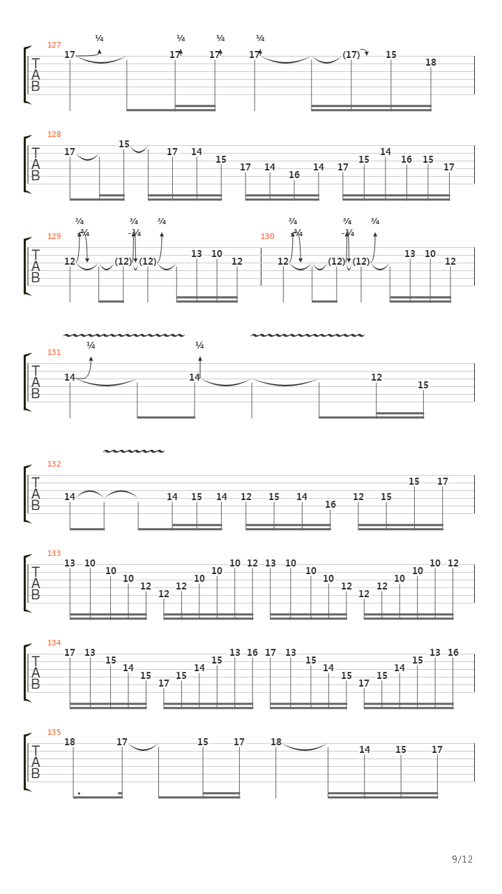 Heretic吉他谱