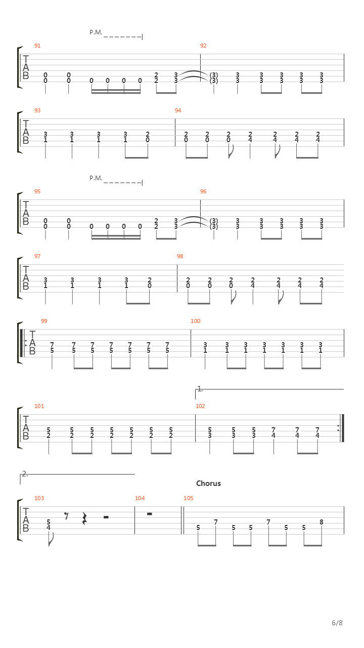 Heretic吉他谱