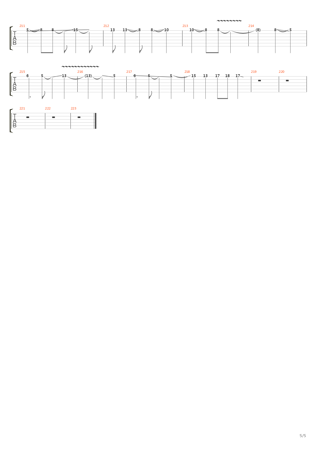 Lost吉他谱