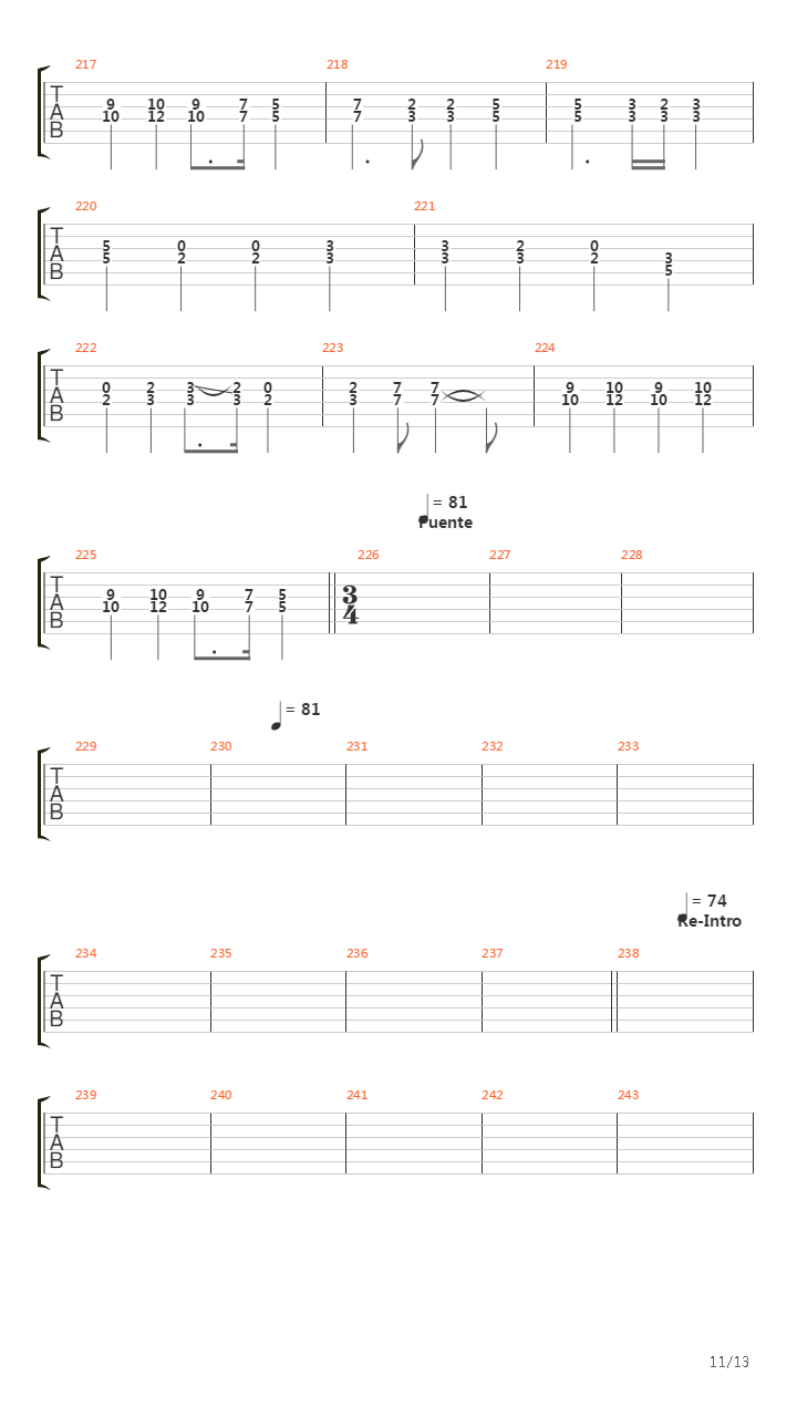 Mia吉他谱