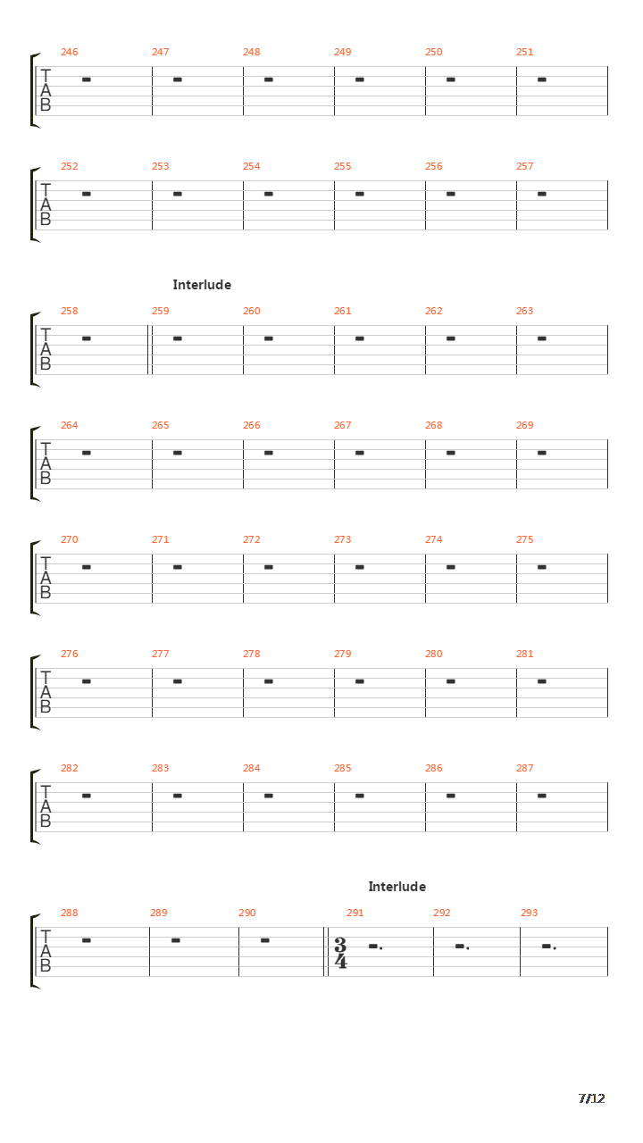 Mia吉他谱