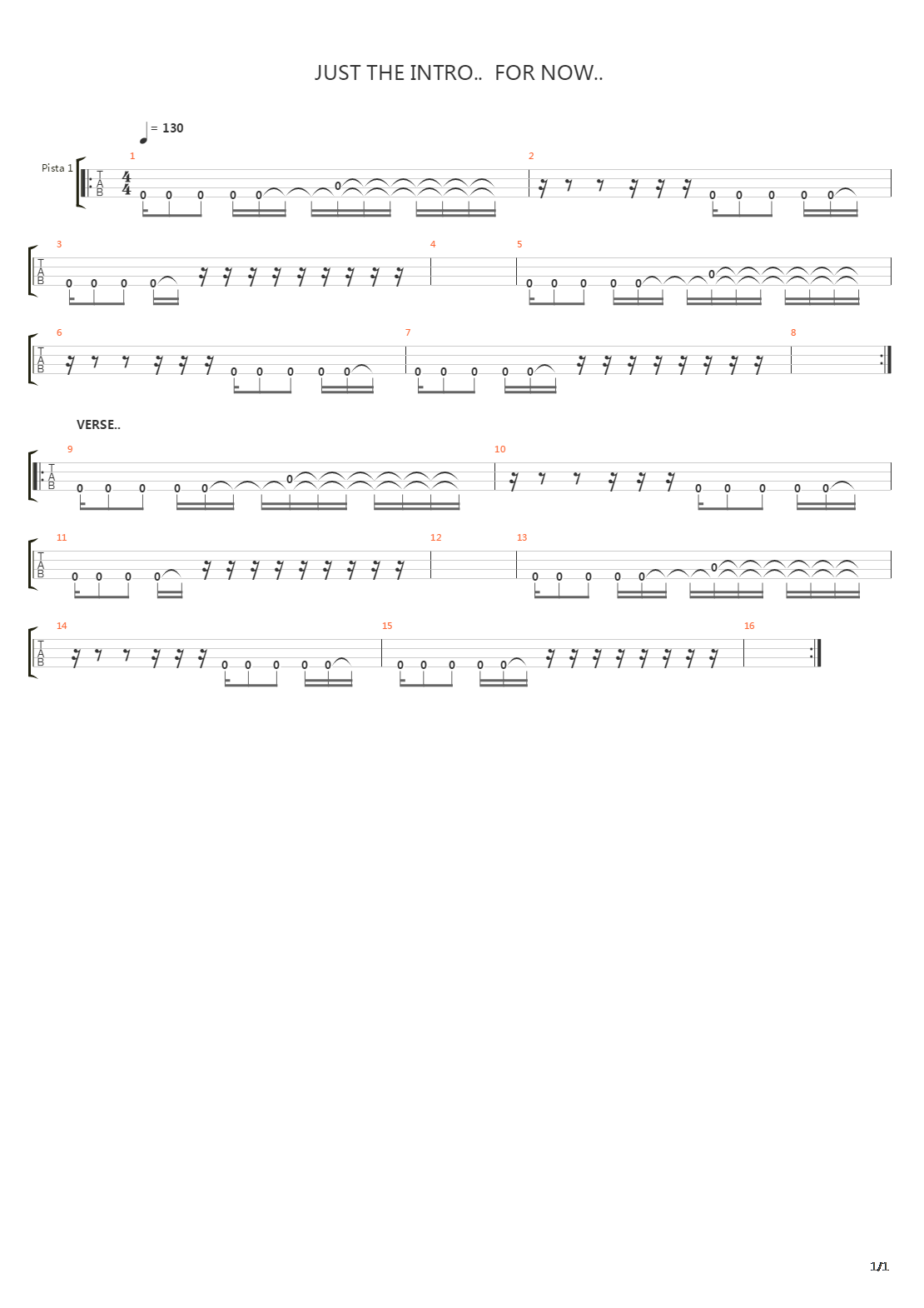 Tension吉他谱