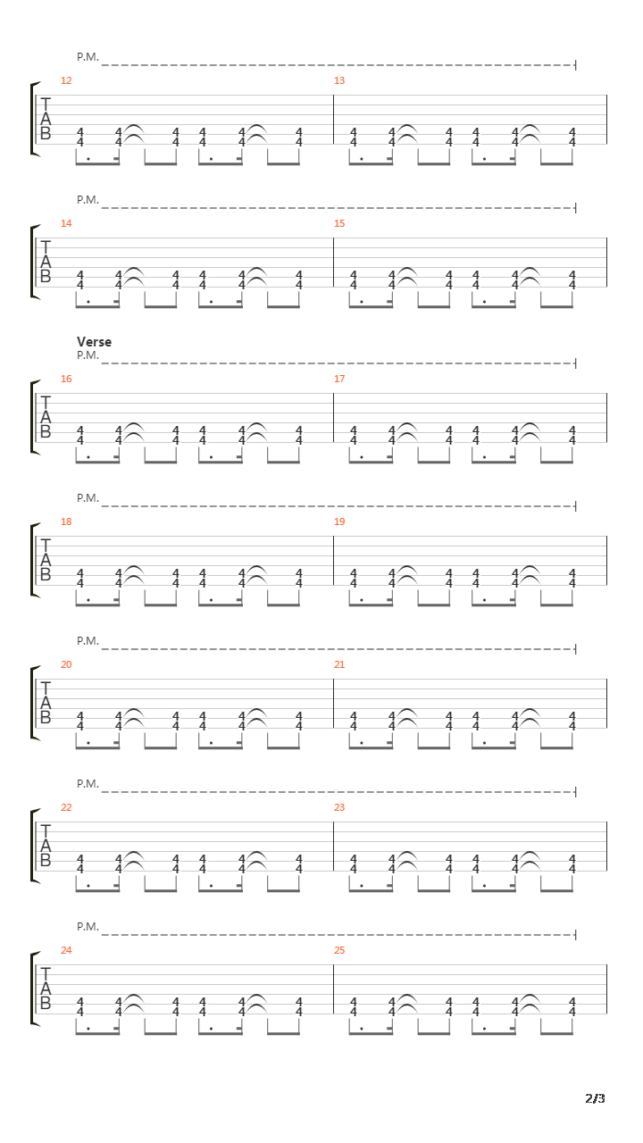 Waking The Fallen吉他谱